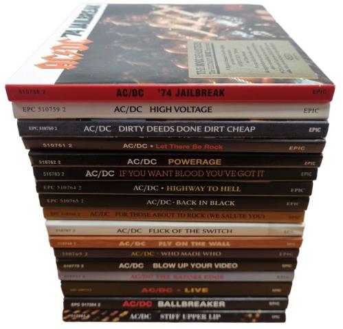 AC/DC アルバム　17枚 17 Album Box Set : AC/DC | HMV&BOOKS online - 82876866442